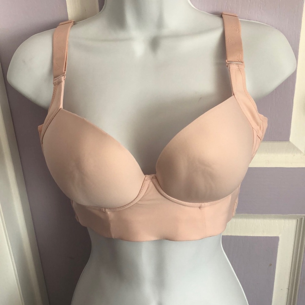 “The Tik Tok Bra” pink 36 C cleavage with support